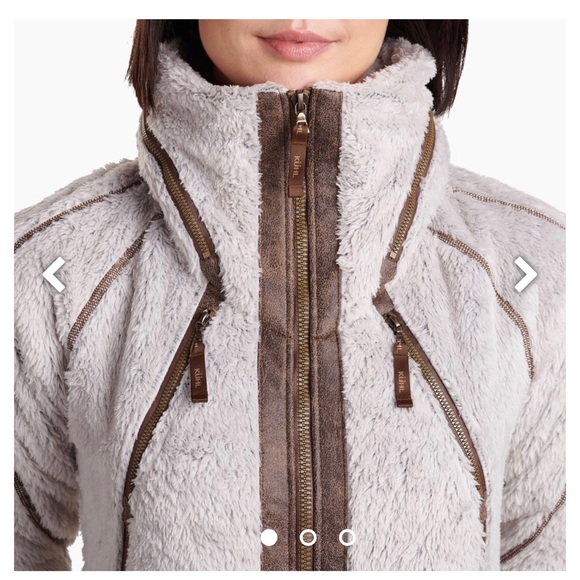 Kuhl Flight Jacket Fleece Coat Sz S - Picture 2 of 13